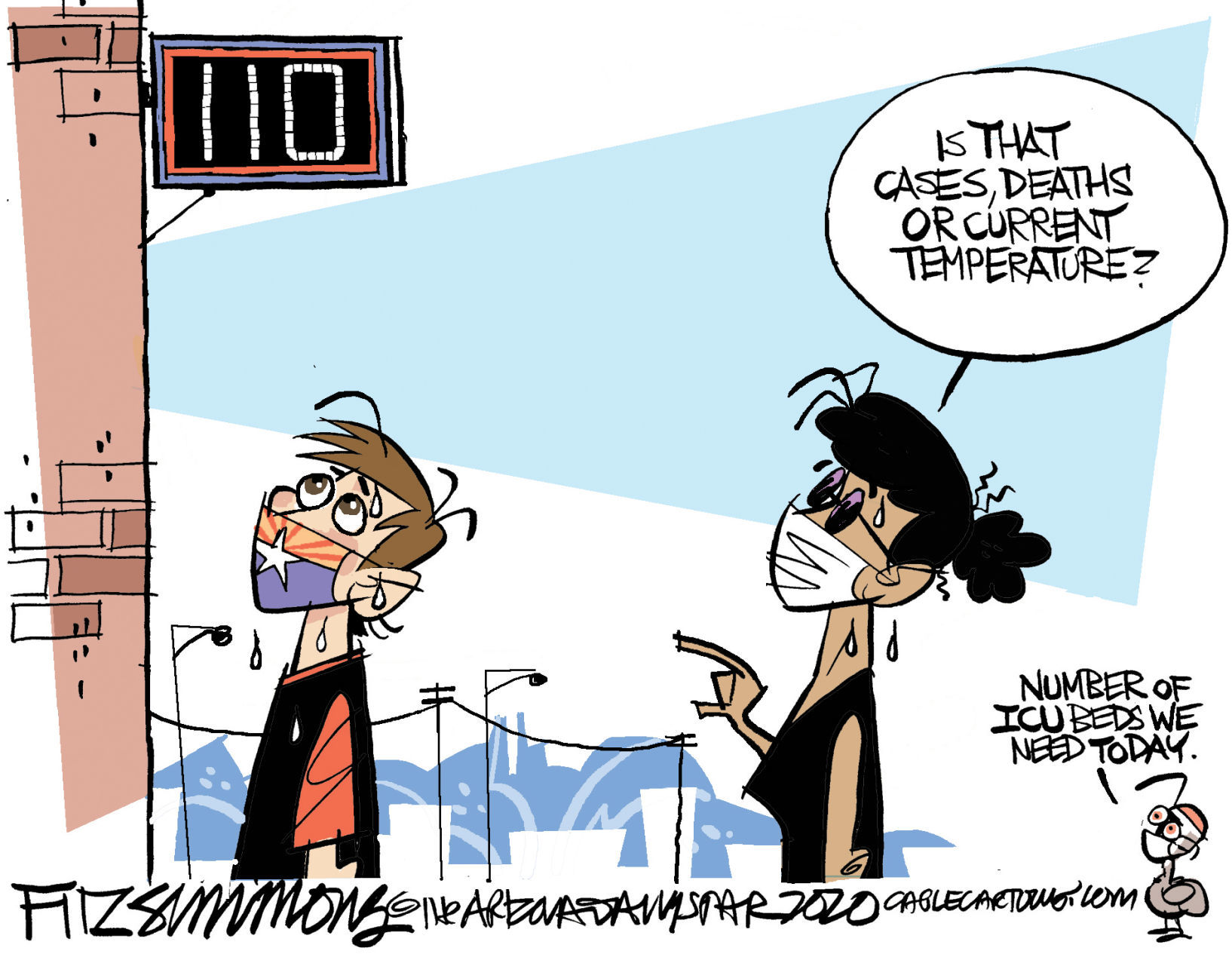 Daily Fitz Cartoon: Summer 2020